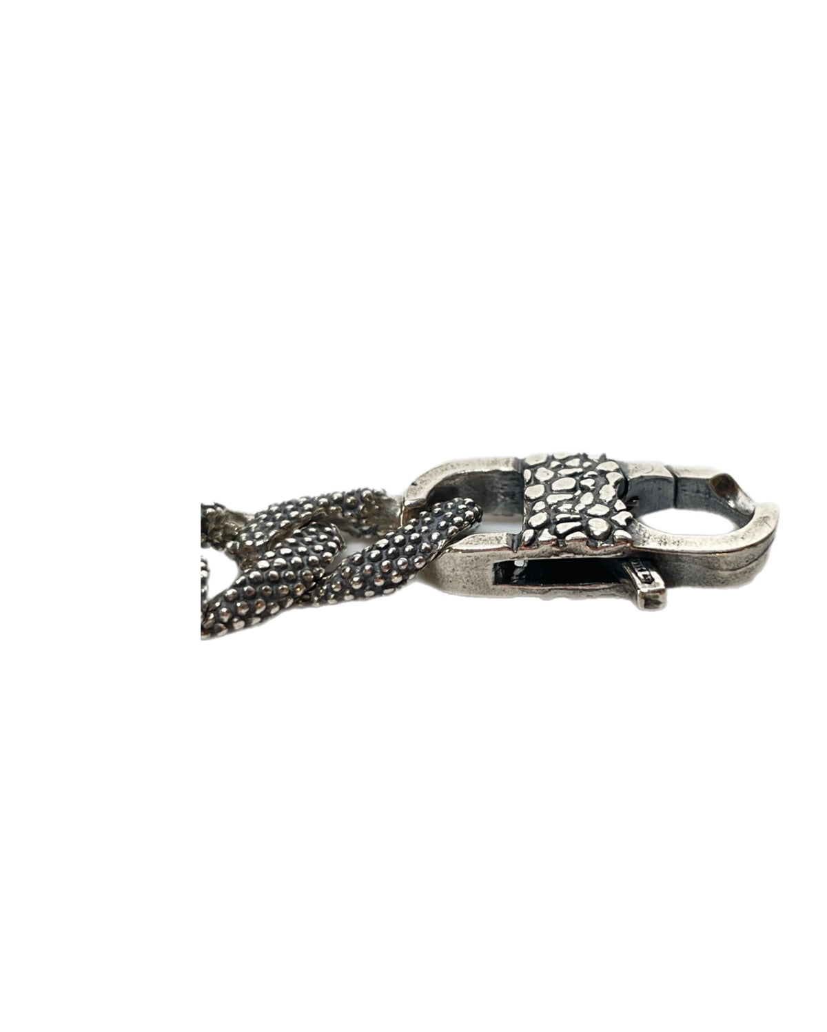 Bracciale grumetta piatta puntinata